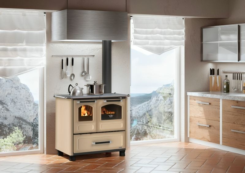 Italian wood burning stove